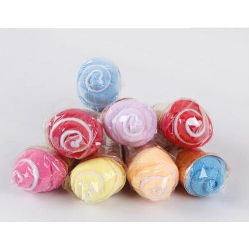 10pcs towel cake weeding towel gift icecream Party towel Valentines gift wedding favor