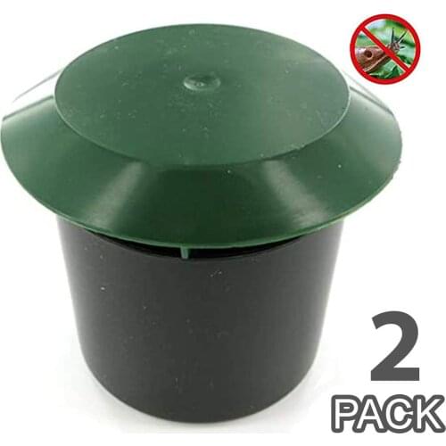 2pcs Plastic Snails Box Portable Animal Snails Trap Cage Slug House Catcher Vegetable Protection Leech Catch Slug Trapper