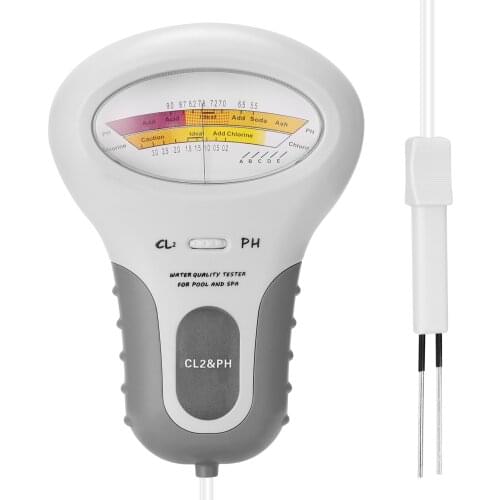 2 in 1 PH Chlorine Meter Tester PC-102 PH Tester Chlorine Water Quality Testing Device CL2 Measuring For Pool Aquarium