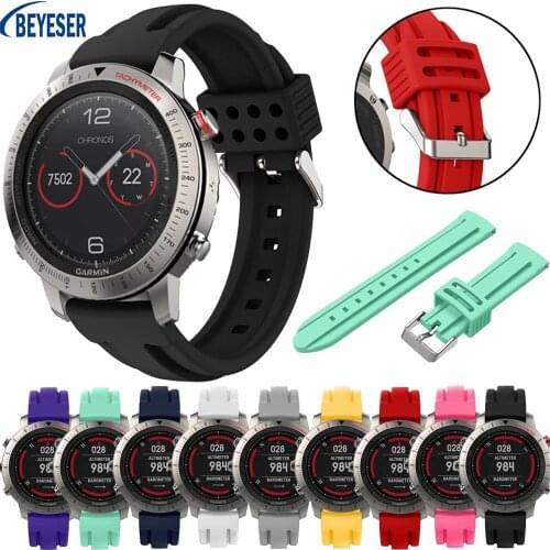 20mm Sport Double pit Silicone watch band For Samsung Gear Sport 20mm wrist band straps Replacement Wrist Strap new watchband