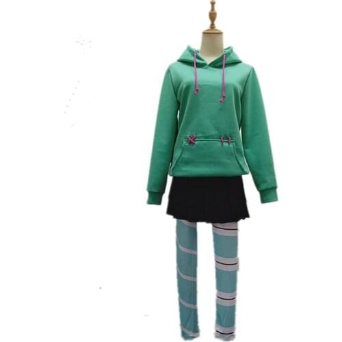 2019 Halloween Cosplay Vanellope von Schweetz cosplay costume game Sugar Rush cosplay set
