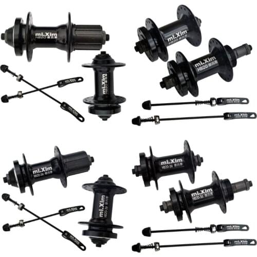 32 36H Bicycle Axle Wheel Hub, Quick Release Lever Skewers Axle, 1 Set