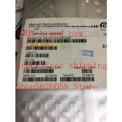 88E1512-A0-NNP2I000 88E1512-NNP2 88E1680-A2-LKJ2C000 88E1680-LKJ2 QFP 100% new original 5PCS/LOT STOCK