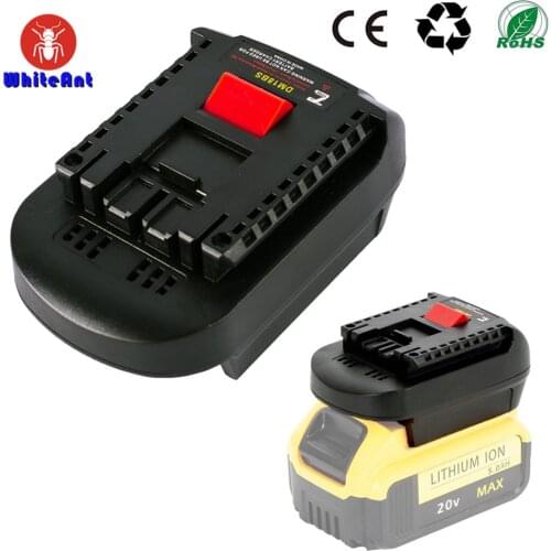 Battery Adapter For DeWalt Cordless Power Tools Accessories Convert 20V Li-Ion Battery To BOSCH 18V Lithium Battery Converter