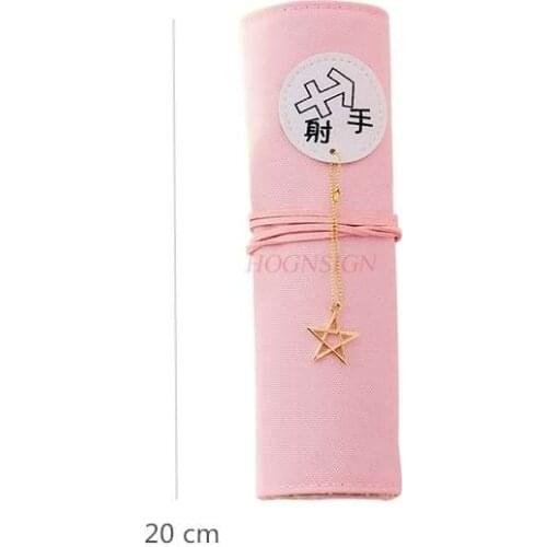 Twelve Pencil Case Simple Girl Large Capacity Stationery Box Pencil Case Small Fresh Cute Pencil Case