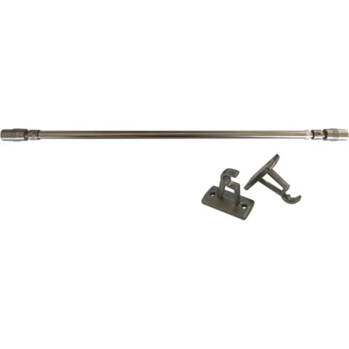 D8/10mm Cylinder Adjustable Coffee Pole Curtain Rod Retractable Curtain Rod Length 40-60CM