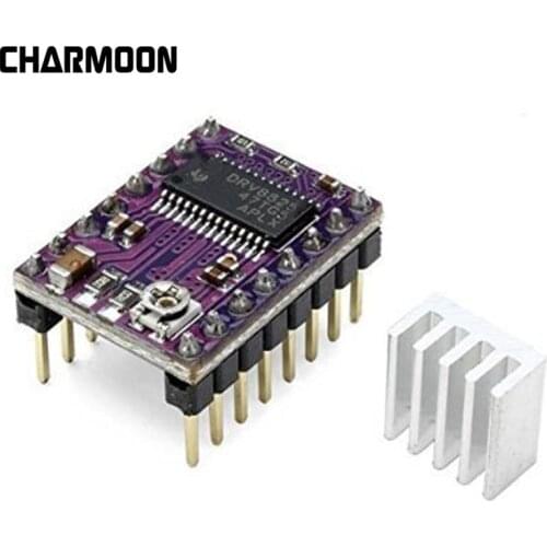 3D Printer Stepstick Drv8825 Stepper Motor Driver Carrier Reprap 4-layer PCB RAMPS replace A4988 Driver With HeatSink