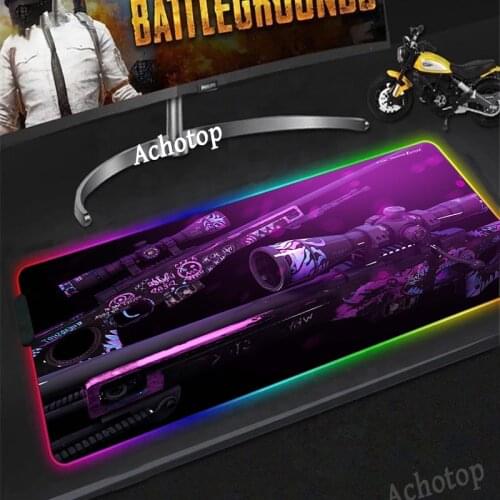 Mouse pad RGB Gaming Accessories Computer Large 900x400mm Mousepad Gamer Rubber Carpet With Backlit Play CS GO LOL Desk Mats