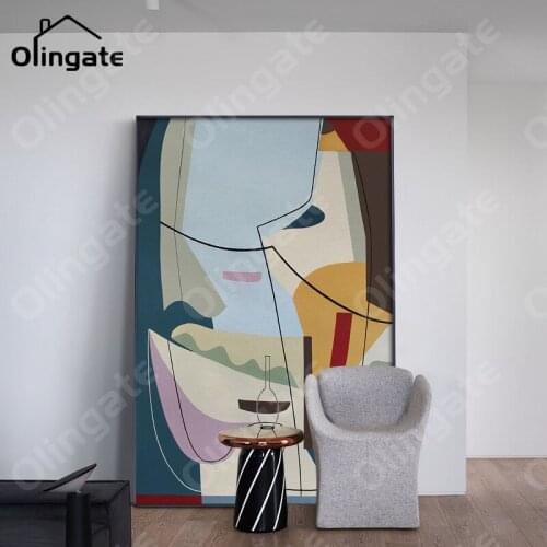 Minimalist Wall Art Picasso Famous Abstract Painting Line Art Canvas Poster Print Pictures for Living Room Nordic Home Decor