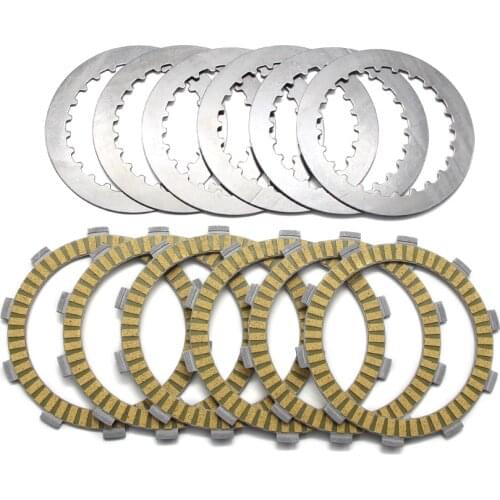 Motorcycle Clutch Friction Disc Plate Kit For Honda ATV TRX300EX TRX300 CR125 NX250 XL250 XLR250 22201-HM3-A60 22201-KAE-000