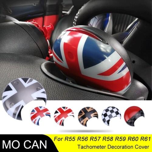Union Jack Tachometer Cover Sticker For MINI COOPER JCW S R55 R56 R57 R58 R59 R60 R61 Clubman Countryman Interior Accessories