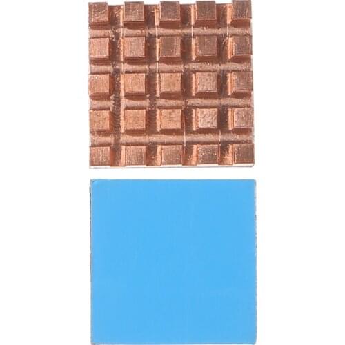 HX6A Pure Copper Cooler Heat Sink Back Memory Sink Cooling For MOS GPU IC Chip