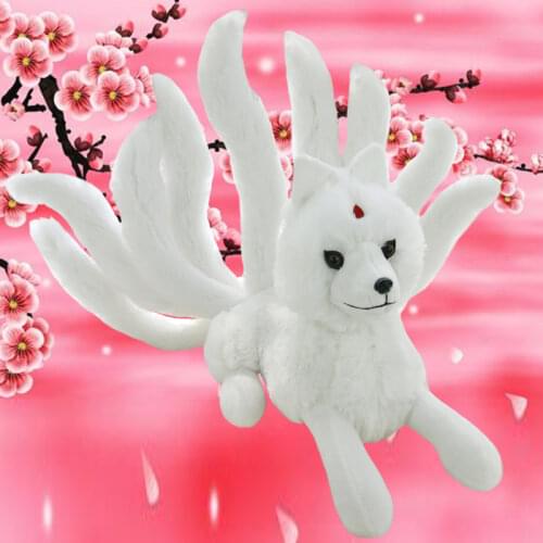 Simulation Nine - tailed Fox Plush Toys, Animal Plush Toy,Home Decoration,Children 's Toys