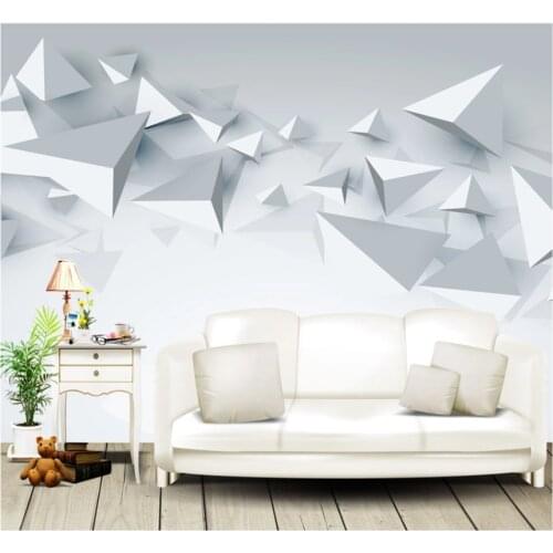 Xuesu Nordic simple abstract 3d 3d TV background wall custom wallpaper 8D wall cloth