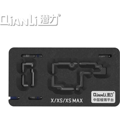 QianLi Middle Layer Motherboard BGA Reballing Fixture PCB Holder JIG board Platform for Phone X XS XSMAX 11 11Pro 11ProMax