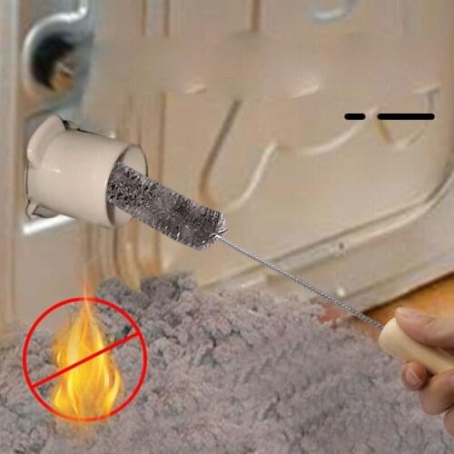 Brush Bottle Trap Cleaner Lint Vent CLOTHES DRYER Fire Prevention Brush gas electric