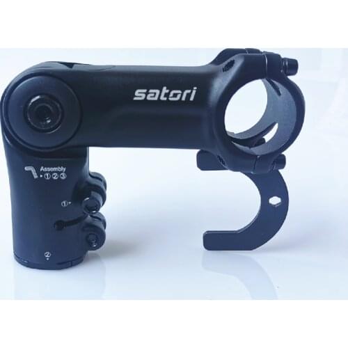 SATORI MTB Stem 31.8mm 28.6mm Adjustable Mountain Bike Stem for Cycling Bicycle Parts ANGLE 0-90 Degree EXTENSION 90MM