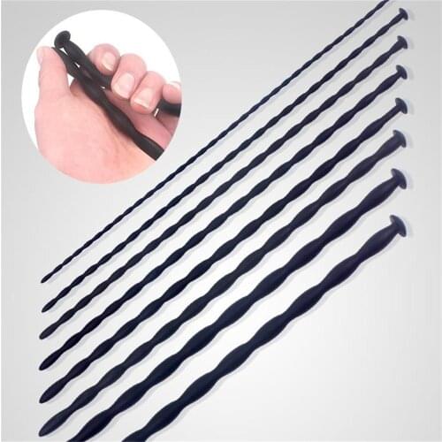 Silicone Horse Eye Stick Urethral Stimulator Plug Sex Toys Male Phallus Stimulates Masturbation Homosexuality Insert Apparatus