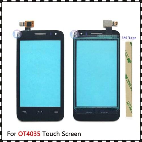 Replacement High Quality 4.0" For Alcatel One Touch Pop D3 OT4035 Touch Screen Digitizer Sensor Outer Glass Lens Panel