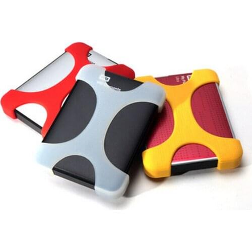 2.5 Inch Shockproof Hard Drive Disk HDD Silicone Case Cover Protector For Mobile Hard Disk External Hard Drive Smart Accessories