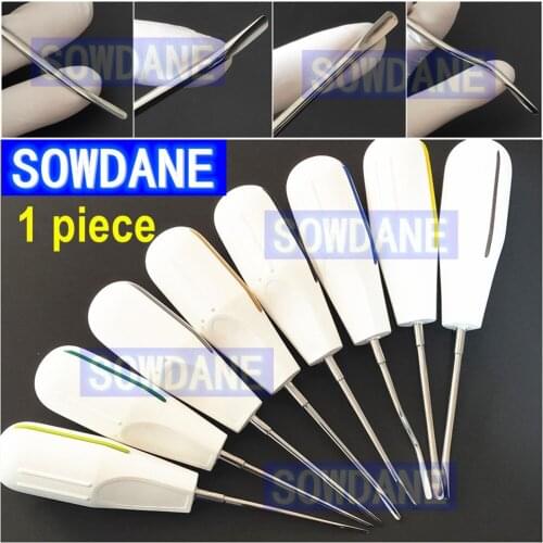 1 piece Plastic Handle Teeth Extracting Elevator Dental Extraction Root Minimally Invasive Tooth Extracting Tool