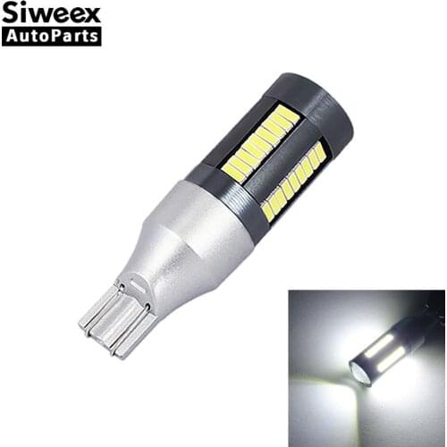 1 Pcs T15 W16W Canbus 51 4014 SMD Error Free Auto Car Led Reverse Brake Lights Parking Backup Lamp Tail Bulbs White 12V DC