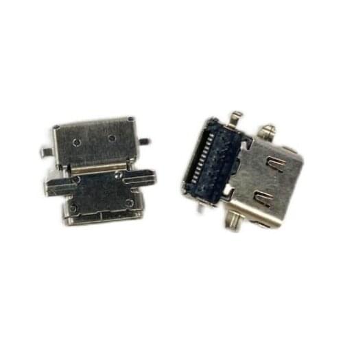 2Pcs DC Jack USB Type-C Charging Port For HP SPECTRE X360 15-BL 15T-BL Laptop Connector Socket