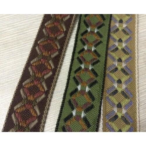 FREE SHIPPING 2cm exquisite jacquard nations style ribbon,ethnic style webbing,XERY14118