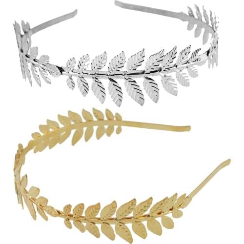 Bohemian Vintage Leaf Branch Dainty Bridal Hair Crown Head Dress Alice Band Tiara Headdress Party Prom Headdress