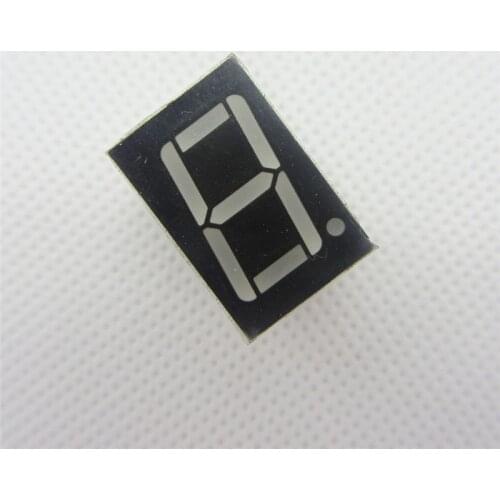 Big Sale!!! 20pcs 1bit 1 bit Common Anode Positive Digital Tube 0.56" 0.56in. Red LED Digit 7 Segment