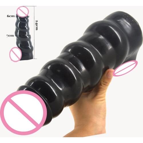 FAAK 2.76" thick Big Dildo Beads huge giant dildo sex toy for women man artificial penis dick vagina stimulate erotic anal plug