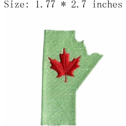 Canada tree 1.77"wide embroidery for maple leaf/country sign/clothing patch