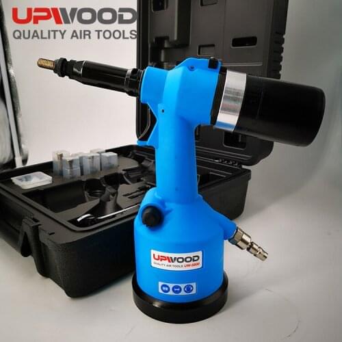 UW-5800 Best Pneumatic Hydraulic Metal Steel Stainless Nuts Rivet Tool, Air Rivet Nut Insert Gun for M3 M4 M5 M6 M8 M10 M12 Nuts