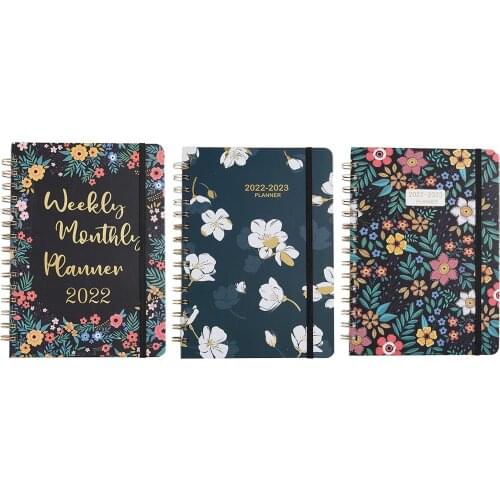 Cute A5 Diary Notebook Grid Paper Daily Weekly Planner Agenda Organizer Notepad School Office Supplies Stationery