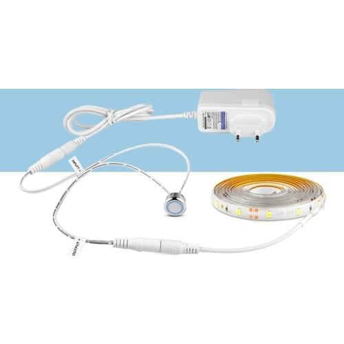 Touch Control Under Cabinet Led Lights for Kitchen 220v 12v Night Lamps Backlight for Cabinets Led Strip Under Cabinet Lighting