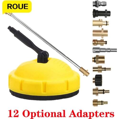 High Pressure Washer Floor Brush for Karcher K2 K3 K4 K5 K6 K7 Lavor Nilfisk Bosch Rotating Surface Cleaner Spray Car Cleaning