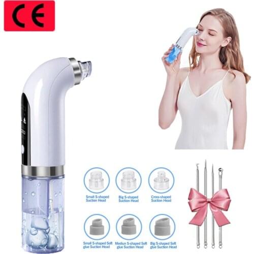 Pore Vacuum Cleaner Blackhead Remover Rechargeable Face Comedone Extractor Beauty Equipment for Blackhead Acne Removal Tool