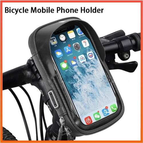 Waterproof Navigation Cycling holder bag For Under 6 Inch Touch Screen Phone Pouch Bag Handlebar Bag