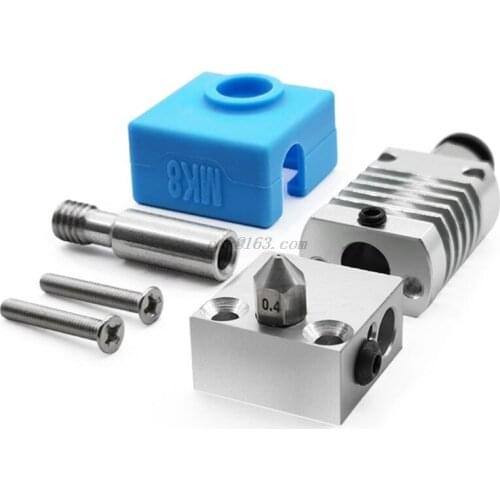 1Set 3D Printer Parts All Metal Hotend Extruder Kit for CR-10/10S Ender 3/3S