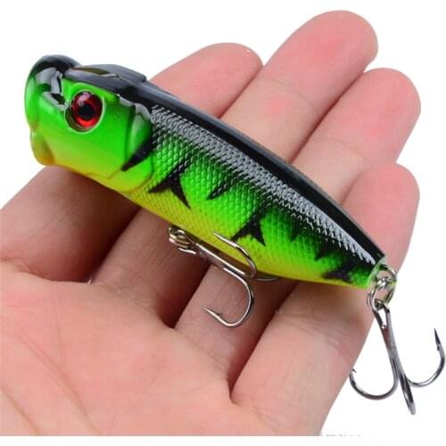 1PCS Floating Fishing Lure 6.5cm 12g Hard Bait Wobbler Jig Bait Crankbait Carp Striped Bass Pesca Fishing Tackle SwimBait