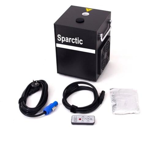 Free Shipping 2pcs With 10 Bags Powder Cold Fireworks Spark Machine Remote DMX Sparkular Cold Fire Sparkly Pyrotechnics Sparkler
