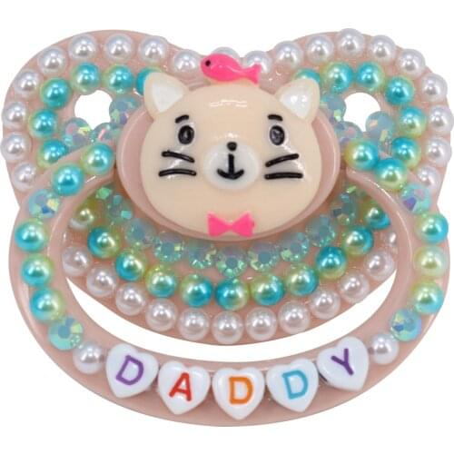 ABDL Adult Size Pacifier ddlg pacifiers Customized Silicone Nipple baay Cute 100% Handmake Adult Baby Pacifier Dummy BPA Free