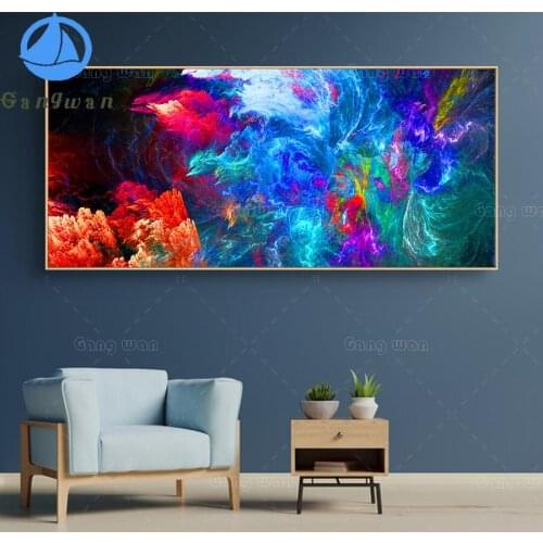 Large 5d DIY Diamond Painting beautiful cloud Landscape 5d Cross Stitch Mosaic diamond embroidery bead Marbling Pattern pictures