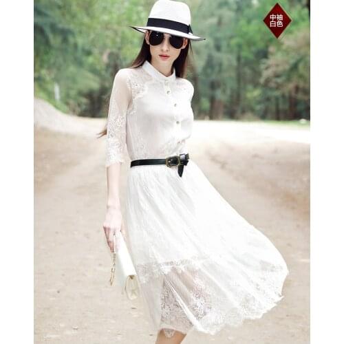 FlyyeDemo Summer Dresses With Lace