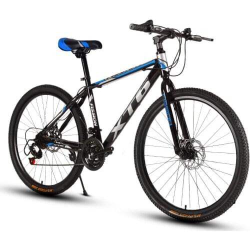 24-inch Mountain Bicycle 21 Speed Adult Variable Speed Bicycle Cross-Country Racing Car With One Wheel For Boys And Girls