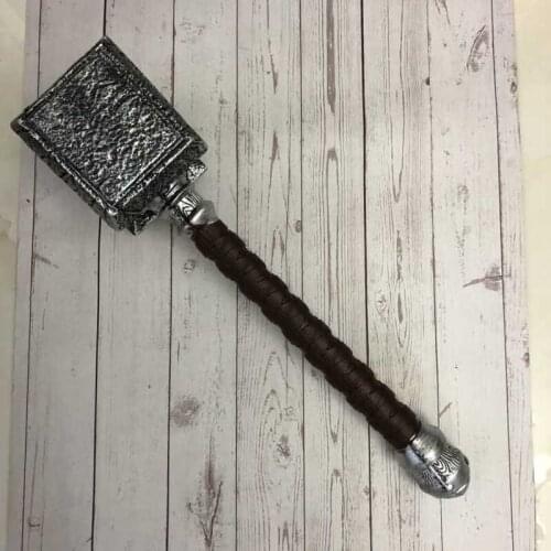 Game Cosplay 1:1 Destroy Hammer Figure Model 54cm Hammer Weapon Kids Gift Game Role Playing Safety PU Material Costume