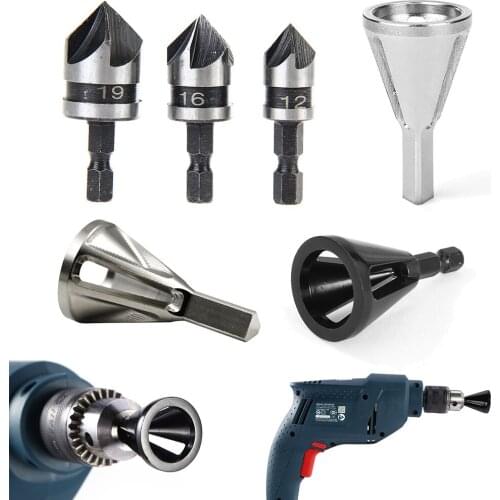 Deburring External Chamfer Tool Stainless Steel Remove Burr Grinding Tools High Strength Hardness Drill for Metal Drilling Tool