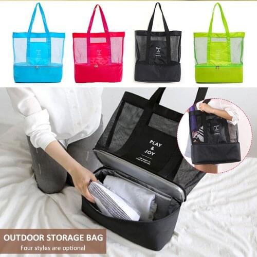 Insulated Picnic Bag Cooler Picnic Bag Carry Tote Drink Waterproof Bento Box Travel Handheld Lunch Bag Refrigeration Outdoors