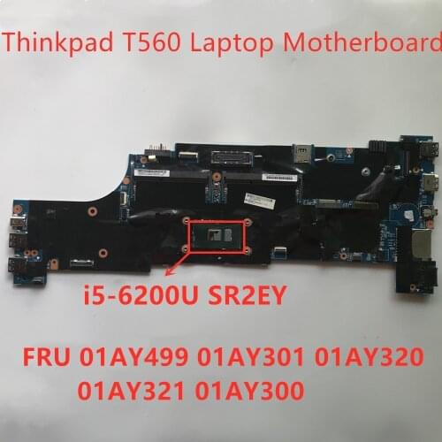 Lenovo Thinkpad T560 i5-6200 Laptop Integrated Graphics Card Motherboard 01AY499 01AY301 01AY320 01AY321 100% tested ok
