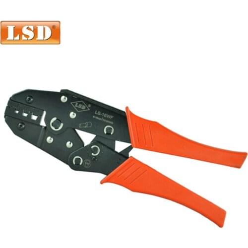 LS-16WF crimping plier / tool for cable ferrules 6-16mm2 wire end ferrule crimper hand tools